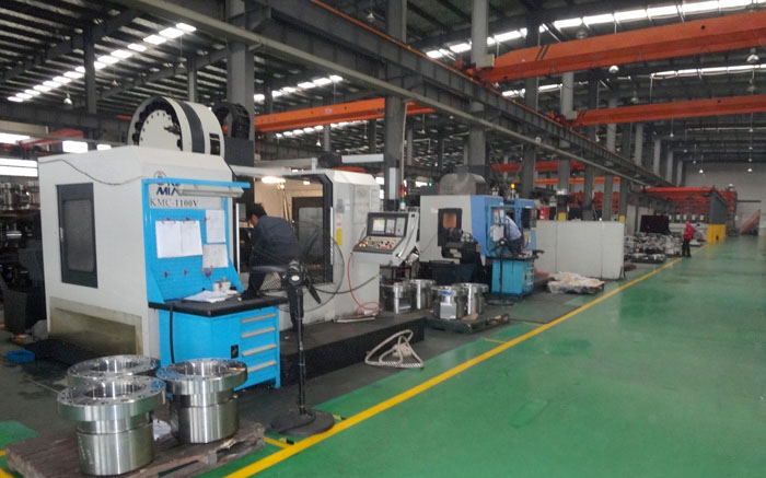 閥門生產(chǎn)現(xiàn)場